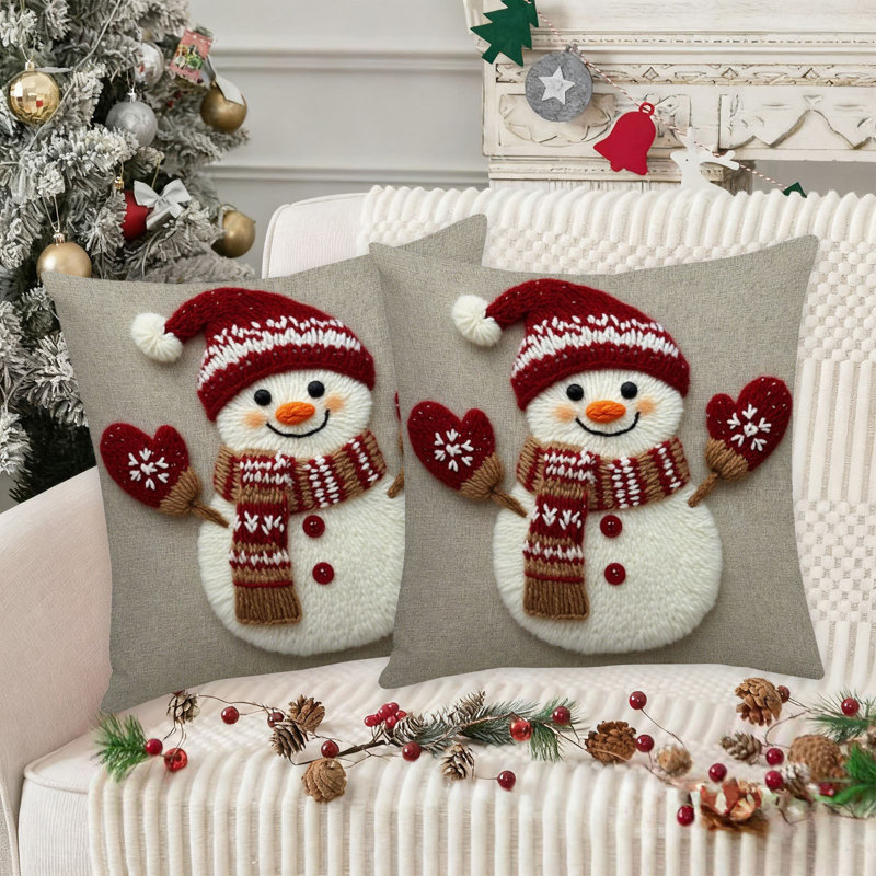 Housse de coussin de Noël