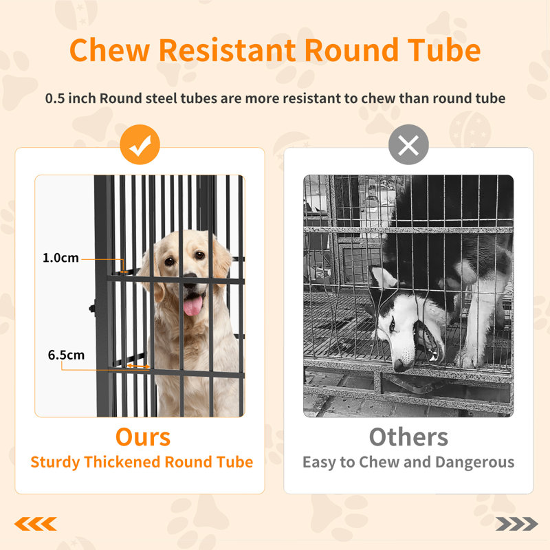 Cage pour chien 4 portes Dultach
