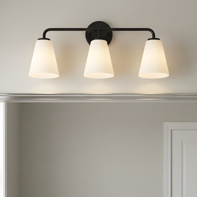 Meuble-lavabo à trois lumières Envoyer
