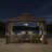Sunjoy Roberts Outdoor Patio Steel Frame 11 x 13 ft. 2-Tier Soft Top Gazebo with Canopy Roof, Netting, and Curtains-53617790-53617791