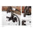 Kingston Brass Aqua Vintage Three-Handle 2-Hole Tub Wall Mount Clawfoot Tub Faucet with Hand Shower-14765465