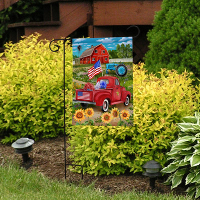 Drapeau «Land of the Free Garden»