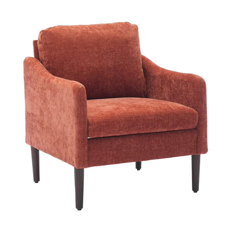  Fauteuil incurvé Cloud-Inspired, Orange