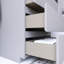 30 po W Meuble-lavabo simple avec lavabo et 3 trous de robinet-528675325