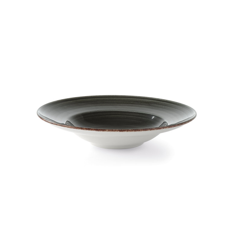 Shuttleworth Dinner Plate, Black