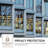 One Way Privacy with Heat Control Non-Wall Damaging Window Decal-50946276-50946269