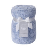 Ultra Plush Solid and Frost Tip Throw Blanket