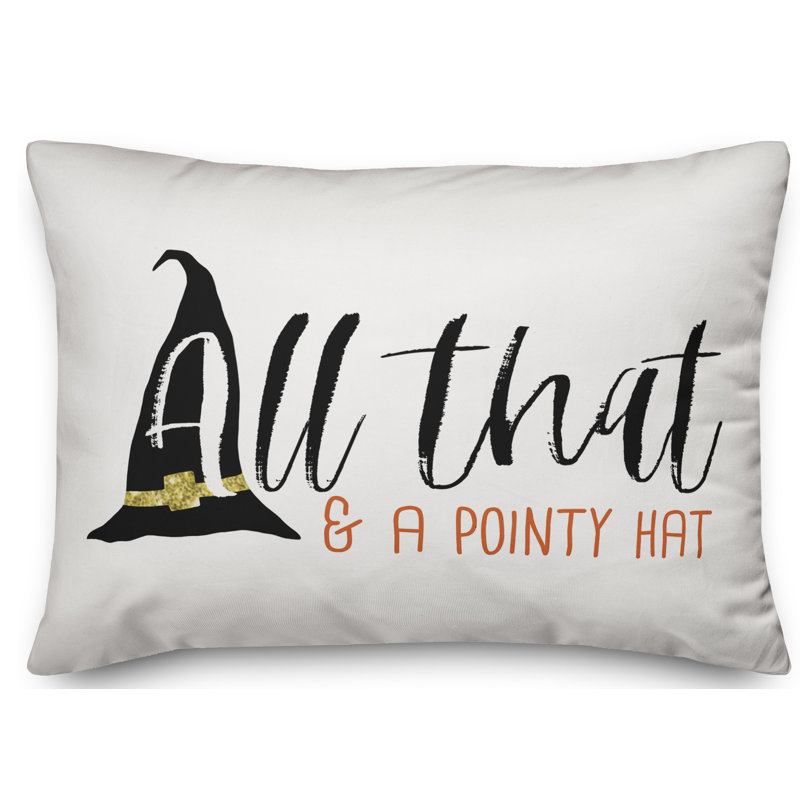  Tout cela et un coussin lombaire à chapeau pointu, Utilisation intérieure seulement