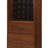 Wiesta Walnut Finish Wine Cabinet