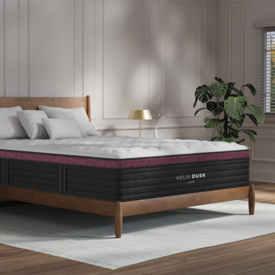 Helix Dusk Luxe 13" Medium Hybrid Mattress with GlacioTex Cooling Pillowtop
