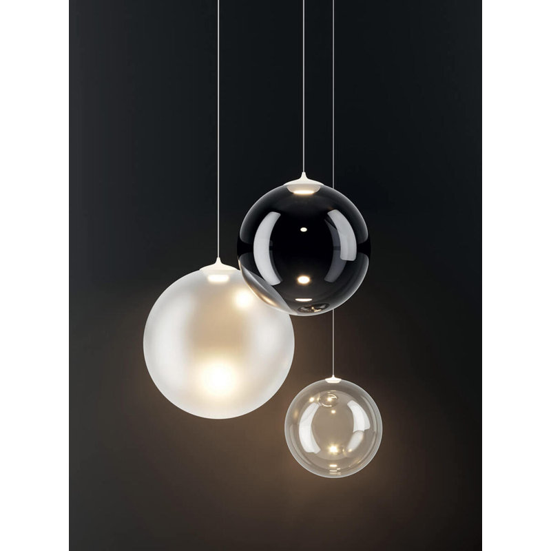 Lodes Random Solo 28 Suspension Lamp Low-V, Frosted White