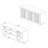 24 Pair Shoe Storage Cabinet