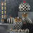 Courtly Check Stripe Owl Figurine/Sculpture