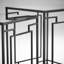 Galleria Glass Nesting End Table