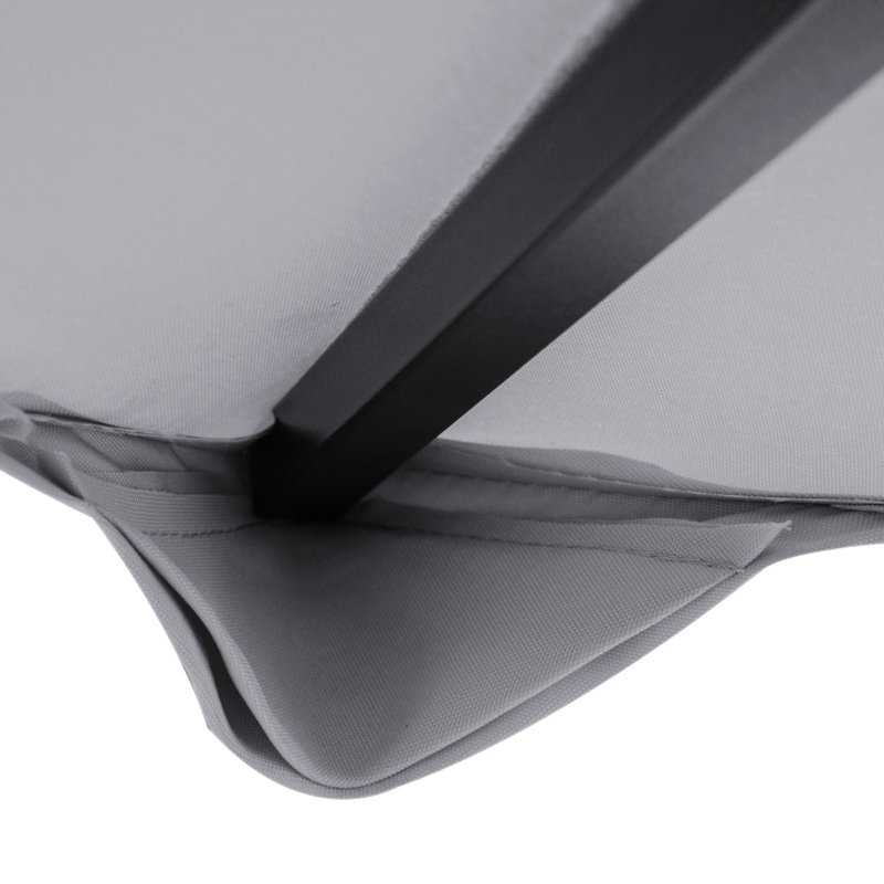 9.8' X Gazebo Replacement Canopy, Gray. 2 -blocking Canopy Top. Appropriate For 9.58' Outdoor 01-0153 & 100100-076. Manufactured With And Pa Coating. Improves Air Movement, Prevents Water Overflow In