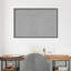 Tableau magnétique encadré étroit bleu-gris rustique-95846482