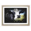 A Cow in the Meadow - Picture Frame Graphic Art Print-56876966-56876963
