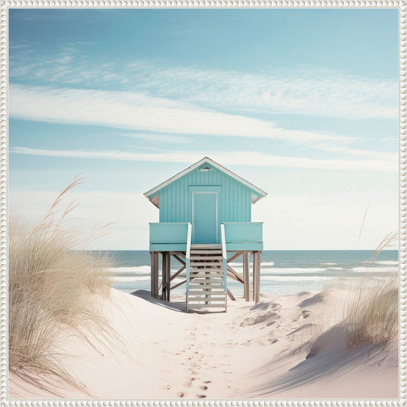 «Coastal Lookout» par Irena Orlov, reproduction d'art sur toile encadrée, H 30 po x l 30 po