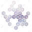 Alveoli lilas, toile de chambre minimaliste abstraite - décoration intérieure