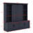 Decorative Tree-Style Entryway Cabinet With Sliding Storage Rails For Living Room & Hallway