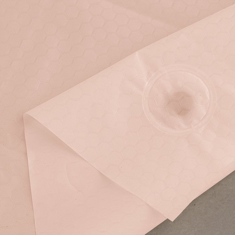Doublure de douche Honeycomb, Rose