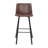 Brandy Upholstered Counter Stool with Metal Frame-88697085