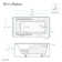 Claire 60" x 32" Alcove Tub with Corner Apron