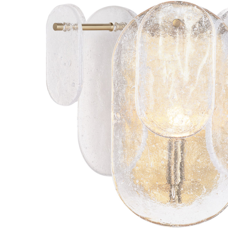 Echo Sconce, Natural Brass