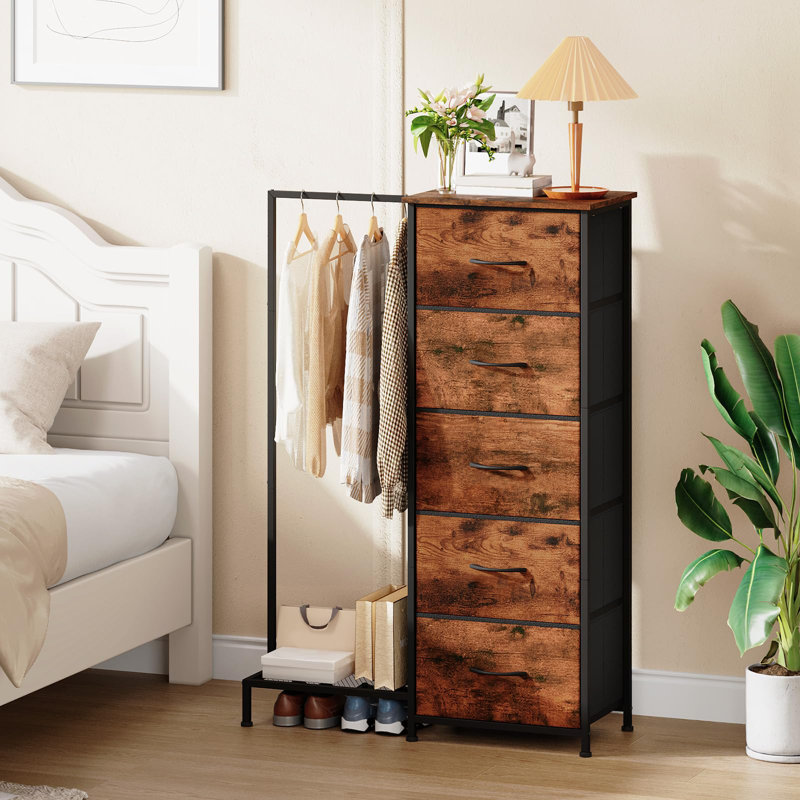 Storage Drawer, Brown/Black