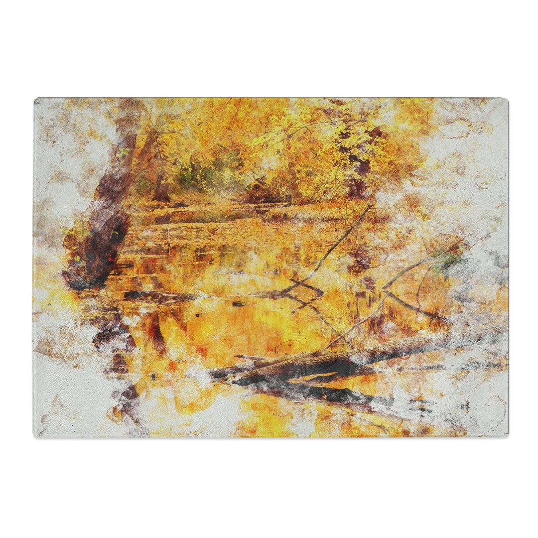 Autumn Forest Vol.1 Watercolour Chopping Board