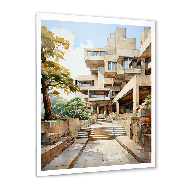 "Zurich", art mural sur toile Cityscapes, H 32 po x l 16 po x P 1 po, Cadre photo blanc