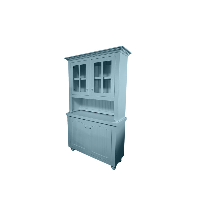 Latimore Sideboard with Bar Hutch, Interesting Aqua