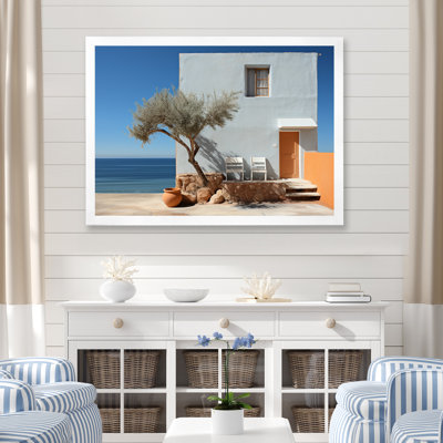 Charme de maison de plage dans le sud de la France I - plage et océan, impressions sur toile