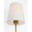 Vendome 26" Single Sconce with Linen Shade-1686512220