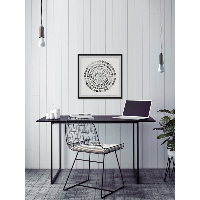 Gray Paradox by Julia Posokhova - Picture Frame Print, 18" H x 18" W x 1.5" D