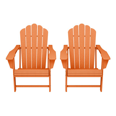 Outdoor Poly Adirondack Chair (Set Of 2)