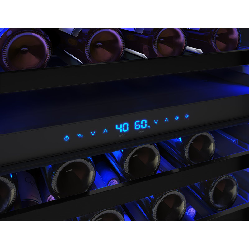 Zephyr Presrv 24 in. 45-Bottle Dual Zone Panel-Ready Wine Cooler, Panel Ready