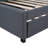Upholstered Daybed with Trundle Twin Size Sofa Bed Frame No Box Spring Needed, Linen Fabric-1935514983-1935514981