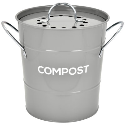 Acier 1 gallon Composteur de cuisine