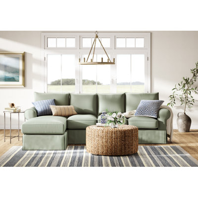 Friedman Upholstered Sectional with Chaise