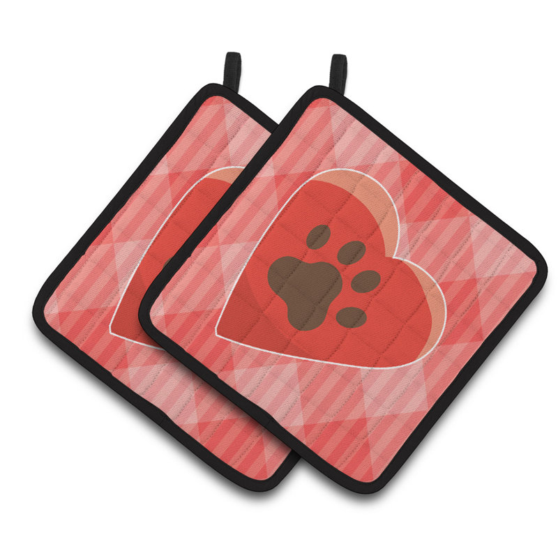 Cuisinier poignée coeur chiot jeu caroline