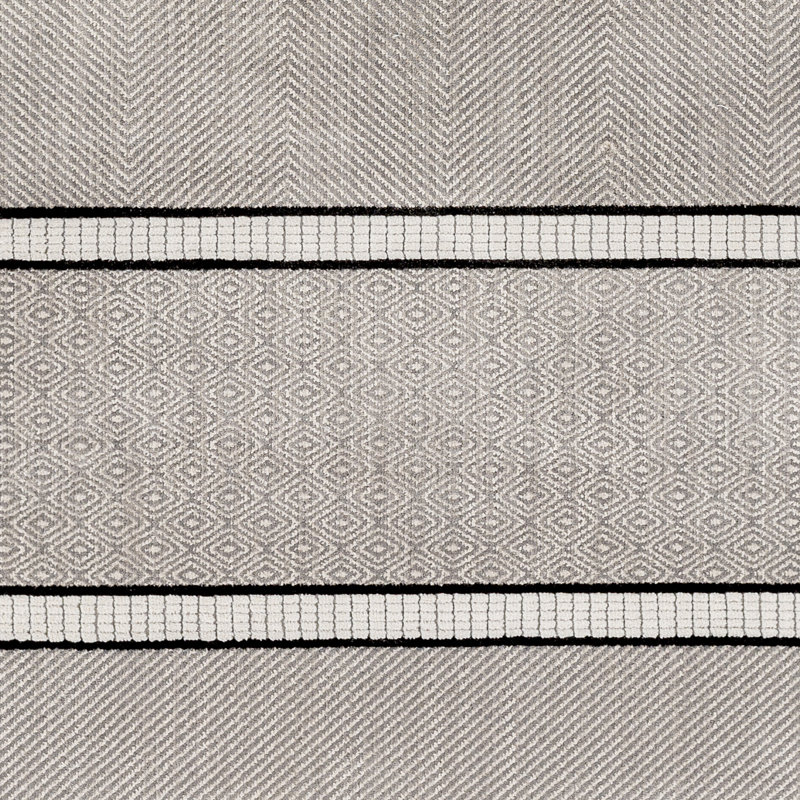 Tapis gris / noir Anfaniola, Rectangle 9 pi 2 po x 12 pi