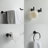 Stainless Steel Wall-Mounted 5-piece bathroom hardware set-112581020