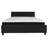 Aluino Button Tufted Platform Bed with Memory Foam Pocket Spring Mattress-485521782-485521781