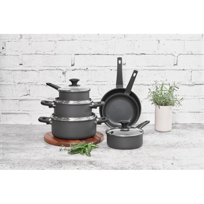 Batterie de cuisine en aluminium 10 pièces Cuisimpo