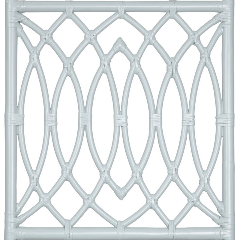 Beckham Open-Frame Headboard, Light Blue, Queen