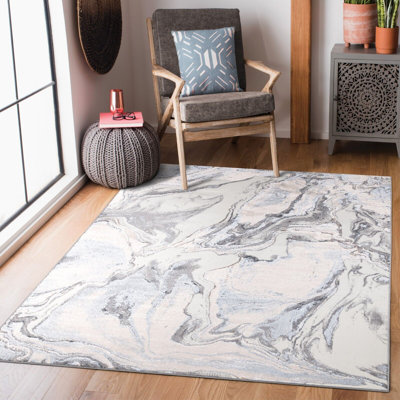 Aidan-Joseph Abstract Indoor / Outdoor Area Rug