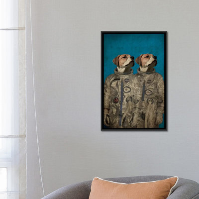 « voyage into outer space », impression sur toile