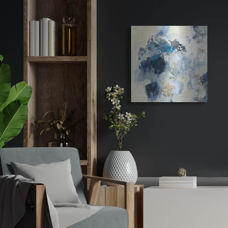 "Indigo Monorph" par Silvia Vassileva, H 24 po x l 24 po