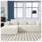 2 - Piece Chenille No Frame Compressed Boneless Sectional-653035633